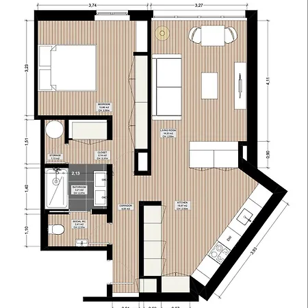 Quiet Under The Trees アパート *